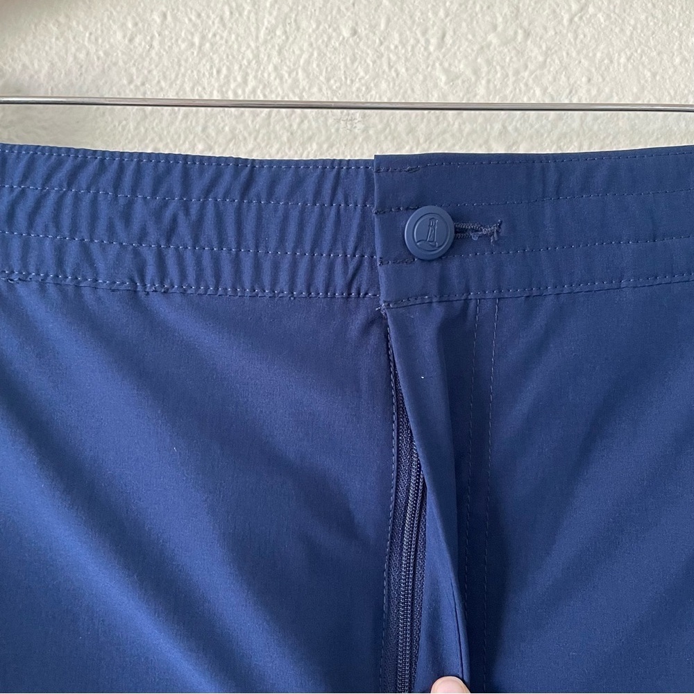 Lands’ End Active Shorts Men’s M Navy 8.5” Inseam Utility Hiking Outdoors - Picture 4 of 11